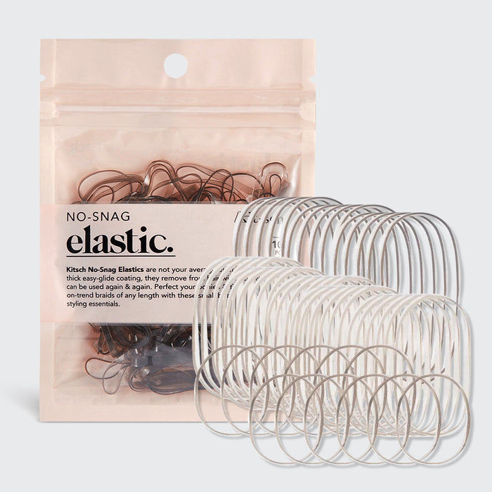 No-Snag Elastisk 100 st (brun)