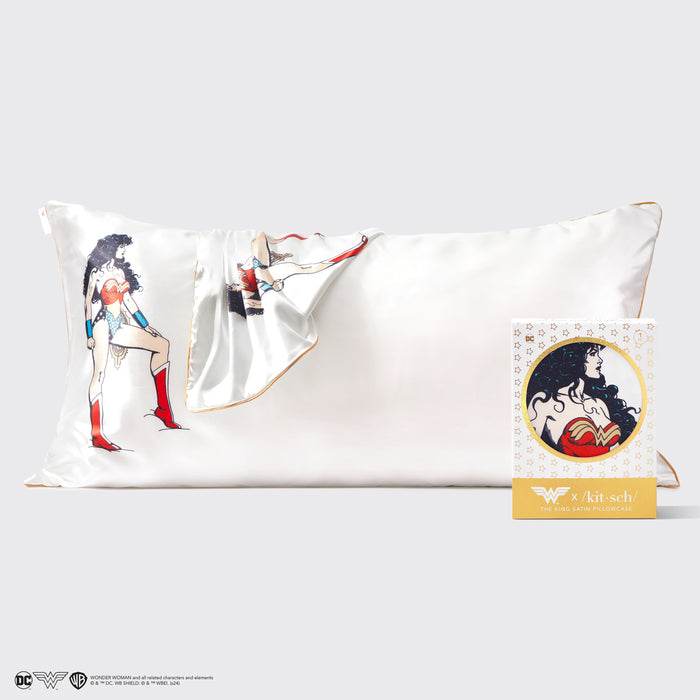 Funda de almohada Wonder Woman x Kitsch King - Believe in Wonder