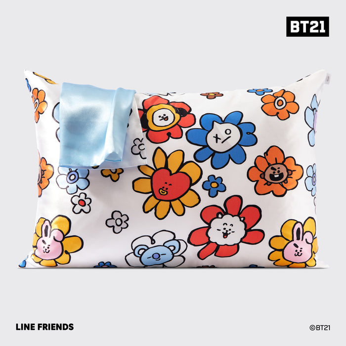 Kitsch x BT21 Taie d'oreiller en satin - KOYA