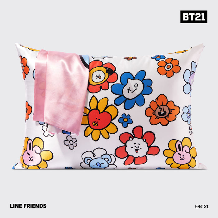 BT21 incontra la federa in raso Kitsch - COOKY