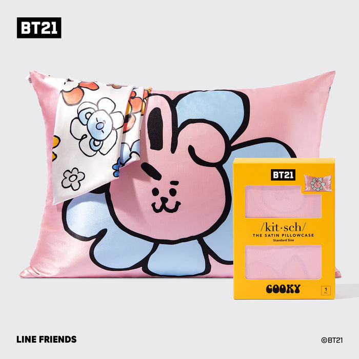 BT21 meets Kitsch Satin Kuddfodral - COOKY