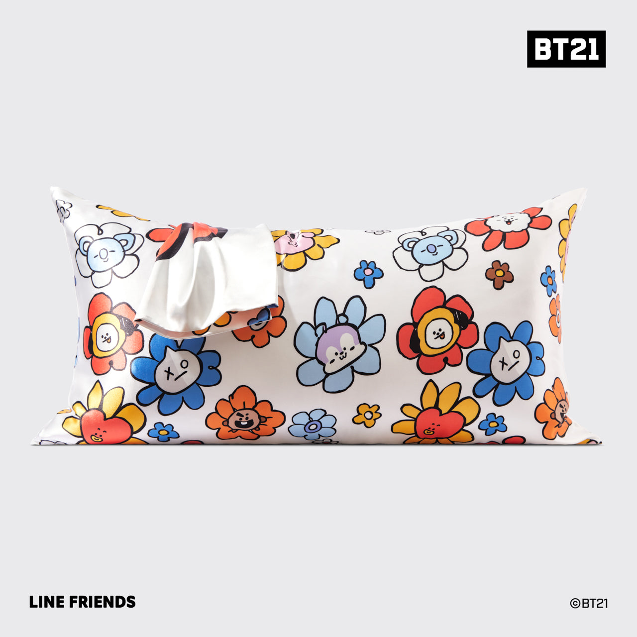 BT21 ontmoet Kitsch King Kussensloop - RJ