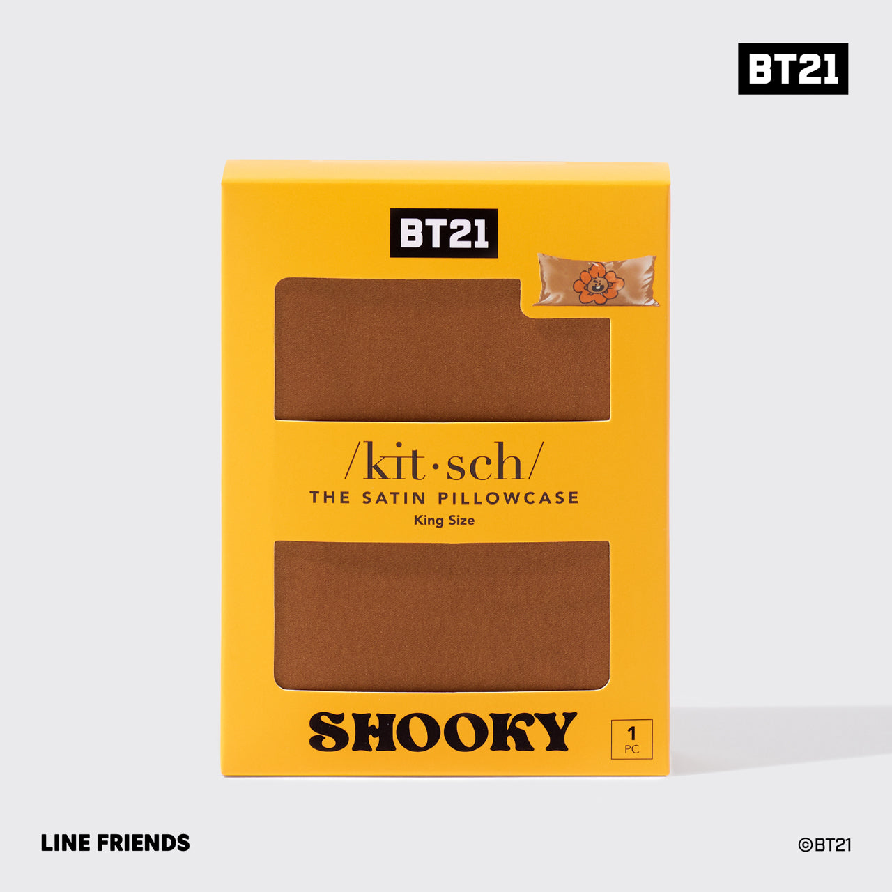 غطاء وسادة BT21 يلتقي Kitsch King - SHOOKY