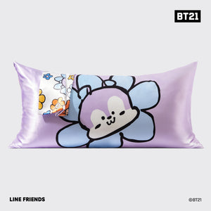 BT21 x Kitsch Σατέν μαξιλαροθήκη King - Mang