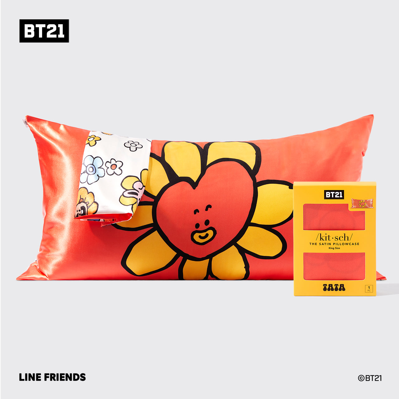 BT21 meets Kitsch örngott för king size - TATA