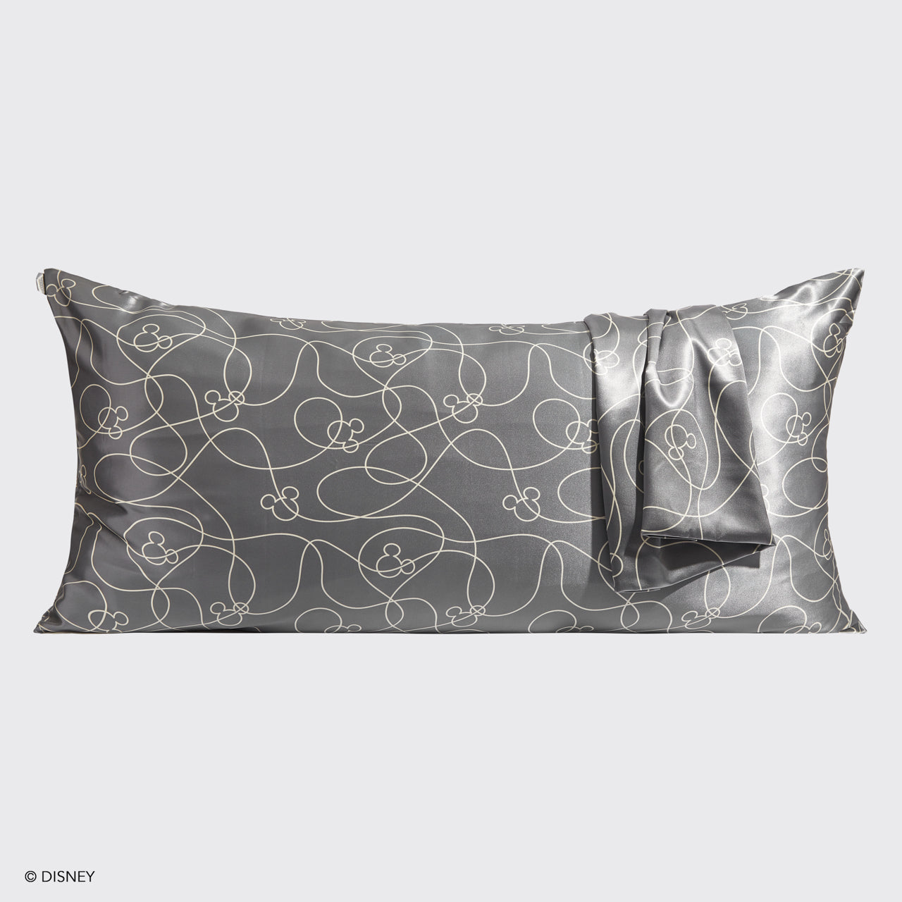 Kitsch x Mickey and Minnie King Pillowcase Bundle - Charcoal (anthracite)