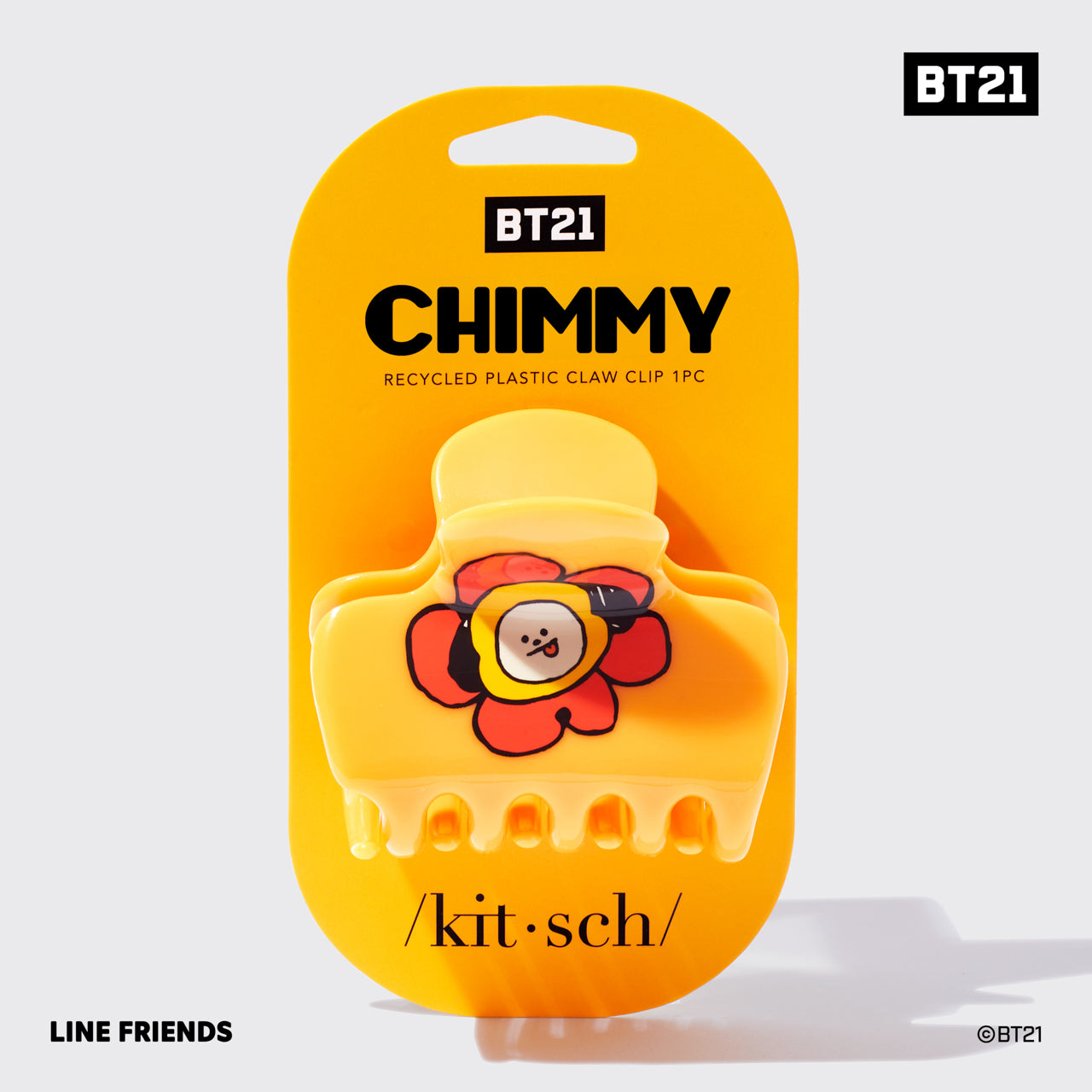 Kitsch x BT21-klorklämma i paket