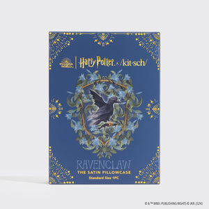 Kitsch x Harry Potter Taie d'oreiller en satin - Ravenclaw