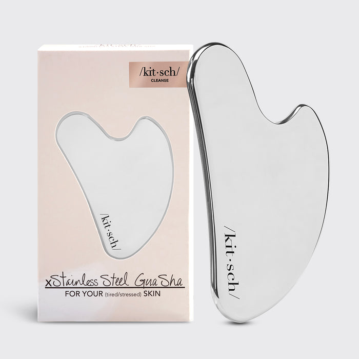 Gua Sha de acero inoxidable