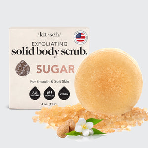 Exfoliant au sucre pour le corps