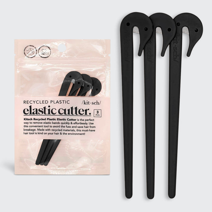 Black Elastic Cutters 3pc Set