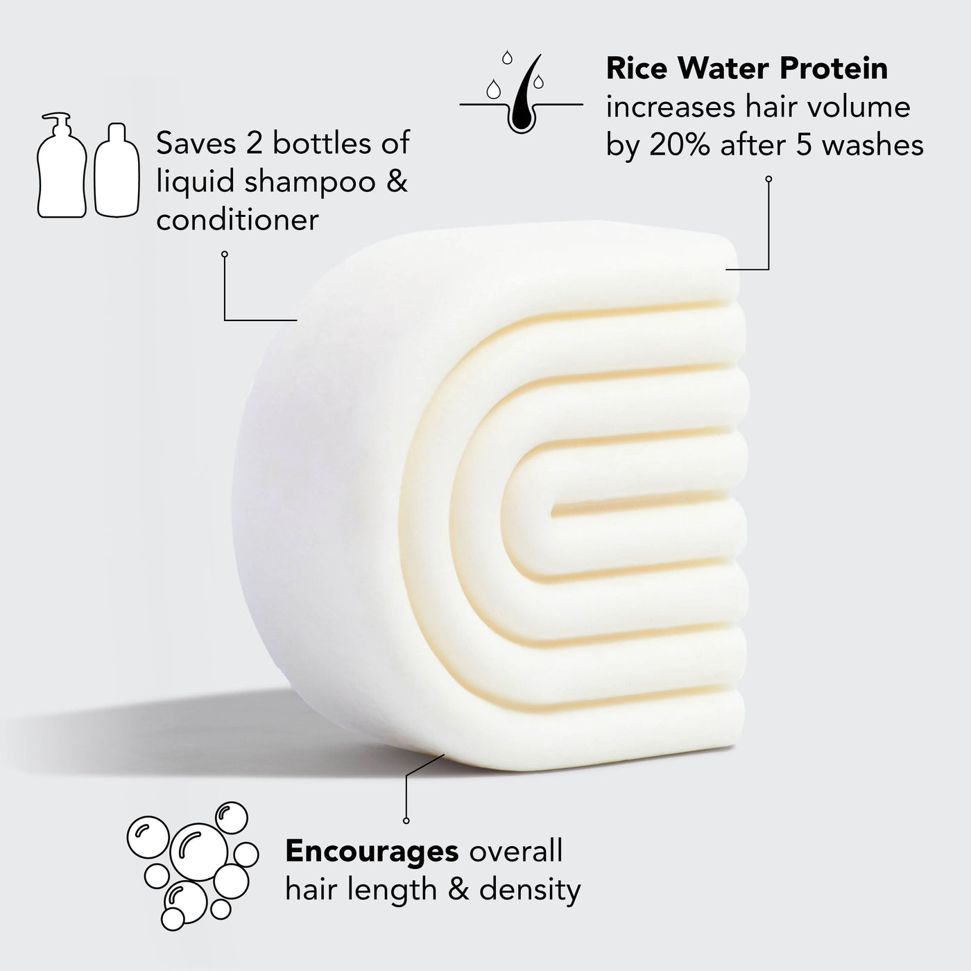 Rijstwater shampoo + conditioner combo