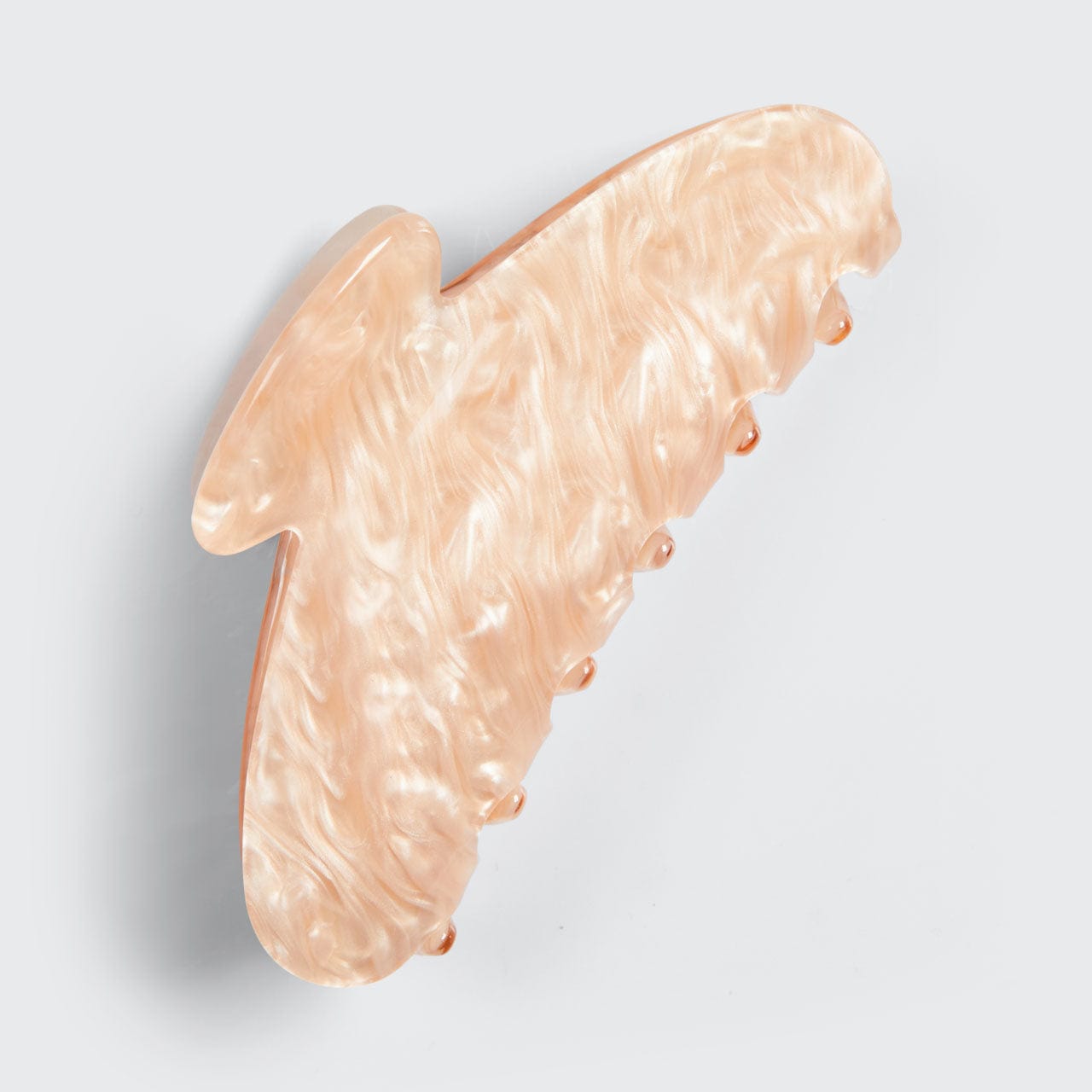 Eco-Friendly Marble Claw Clip - Blonde