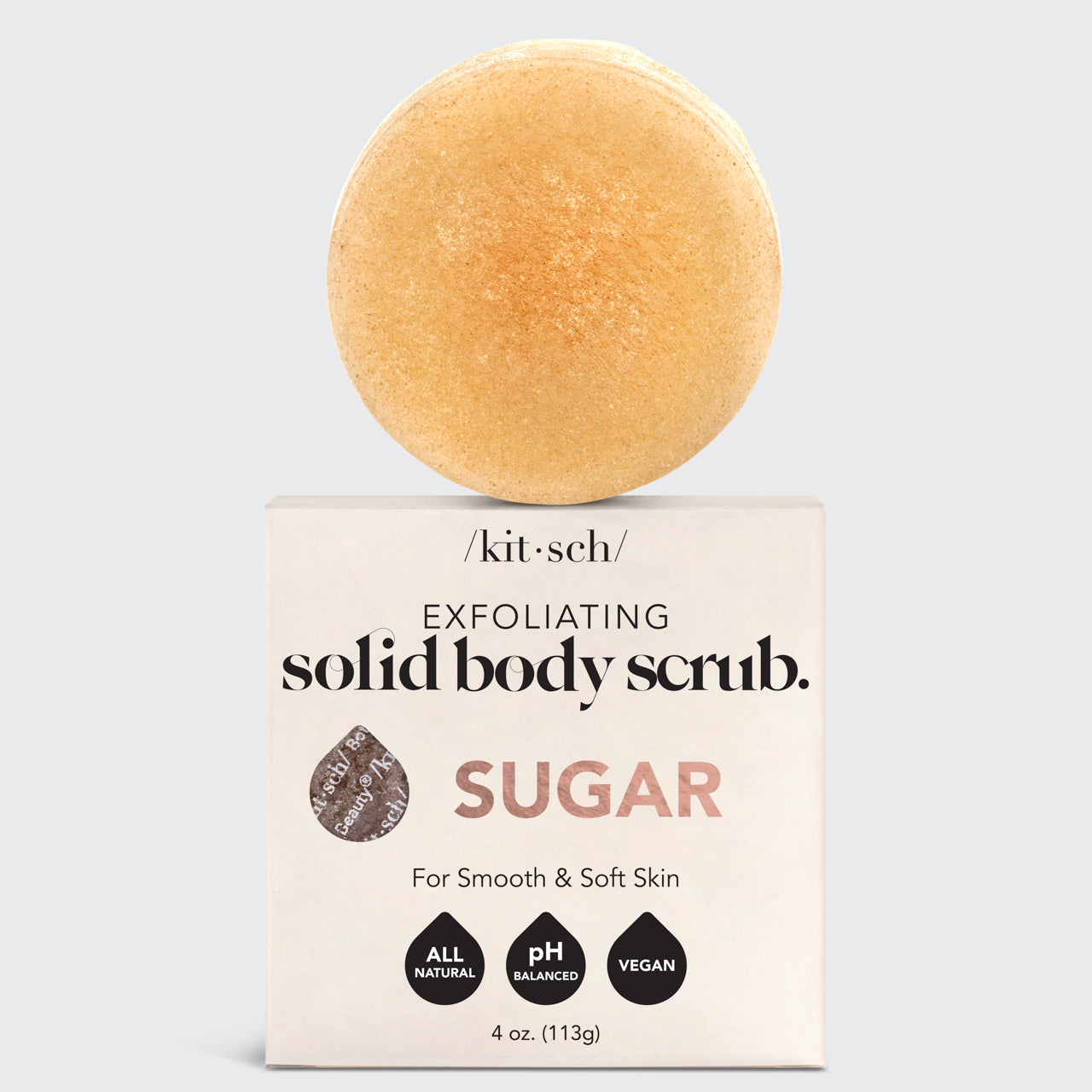 Sugar Exfoliating Body Scrub Bar